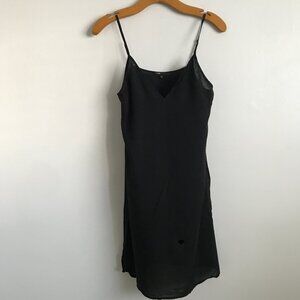 Maje Black Slip Dress Womens EU 36